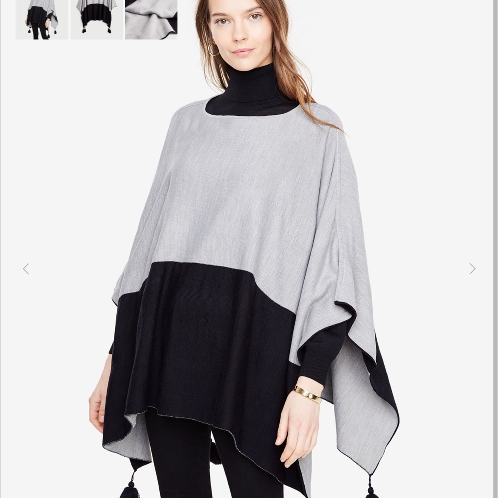 Ann Taylor poncho